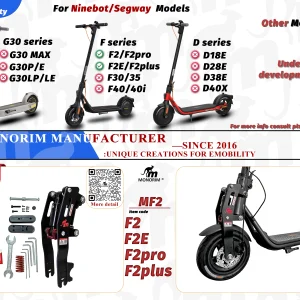 Suspension MONORIM delantera para SEGWAY F2 (NINEBOT)