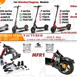 Suspension MONORIM trasera para SEGWAY F25-30-35-40-40i-D18E-D28E-D38E-D40X (NINEBOT)