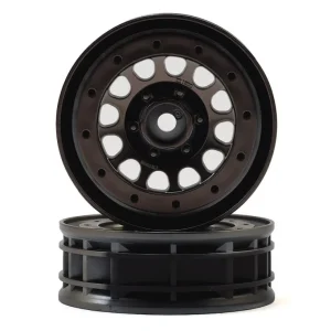Traxxas - Method 105 1.9 Beadlock Rin (cromo negro / 2 piezas)