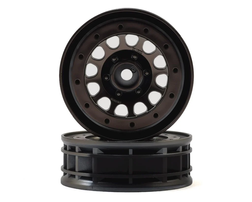 Traxxas - Method 105 1.9 Beadlock Rin (cromo negro / 2 piezas)
